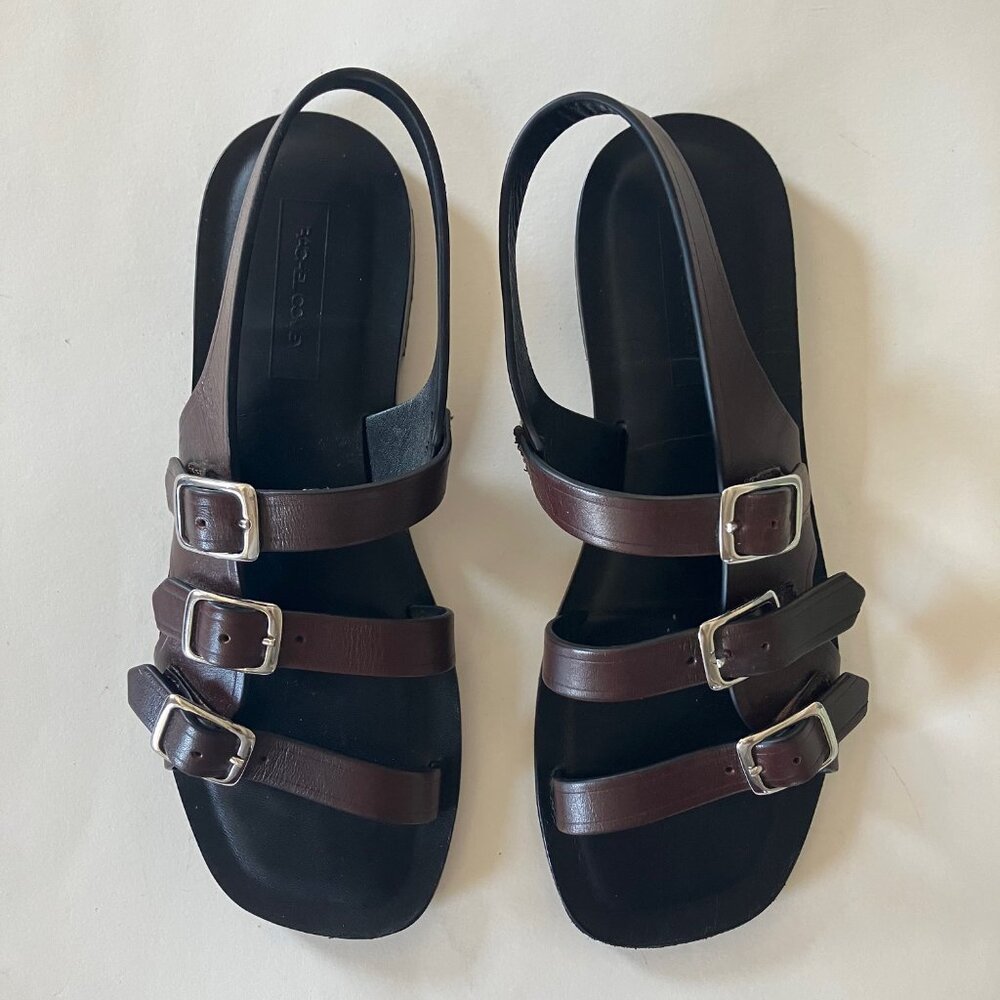 Rachel Comey Sawyer Sandal - Dark Brown Size 7